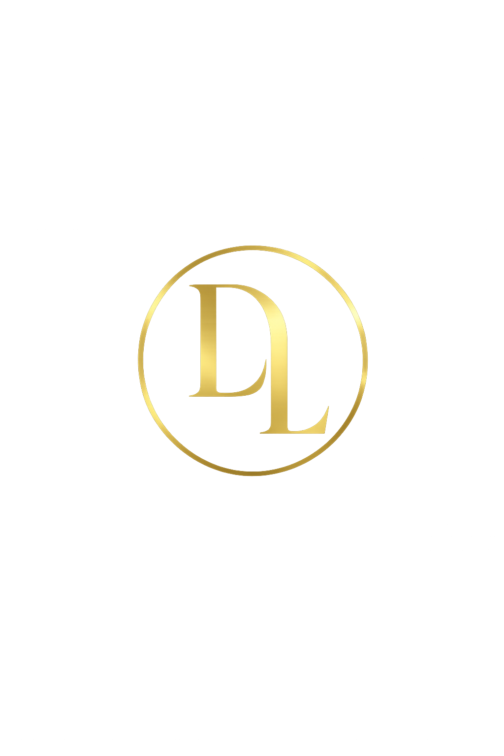 Logotipo Damiana Lacerda — Monograma DL