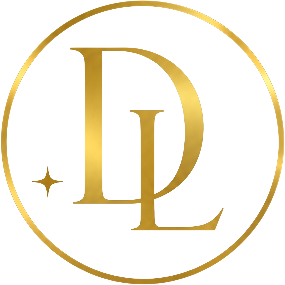 Selo DL — Damiana Lacerda, Design de Marca & Identidade Visual
